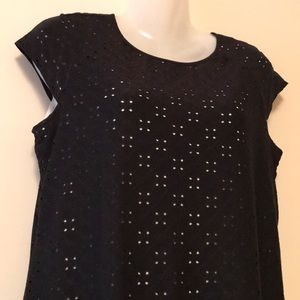 Black Dress with White Lining